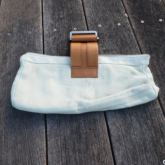 Keneth Cole OffWhite Clutch Bag - Picture 6 of 15